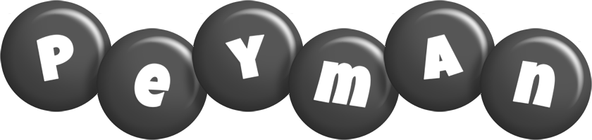 Peyman candy-black logo