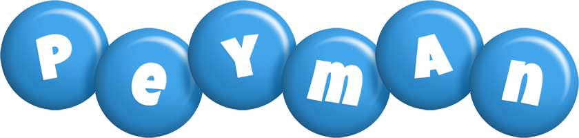 Peyman candy-blue logo