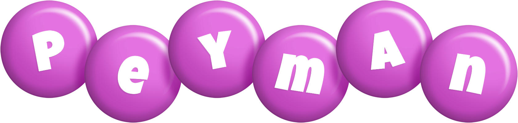Peyman candy-purple logo