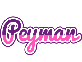 Peyman cheerful logo