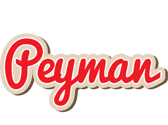 Peyman chocolate logo