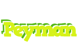 Peyman citrus logo
