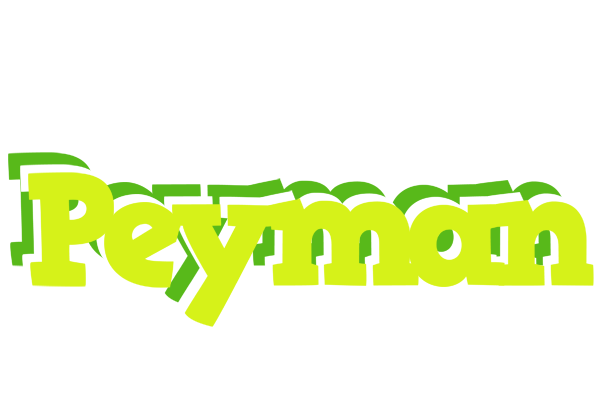 Peyman citrus logo