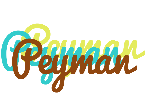 Peyman cupcake logo