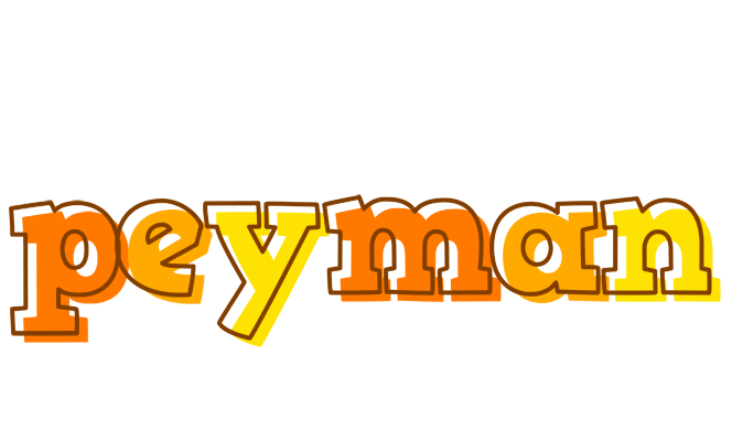 Peyman desert logo