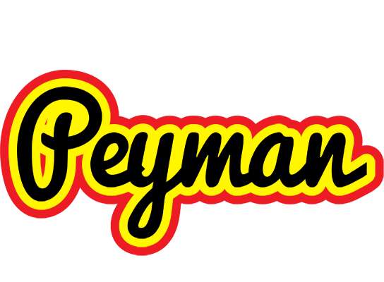 Peyman flaming logo