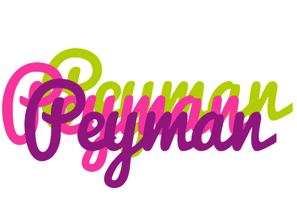 Peyman flowers logo