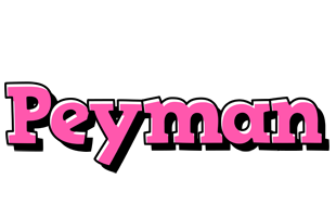 Peyman girlish logo