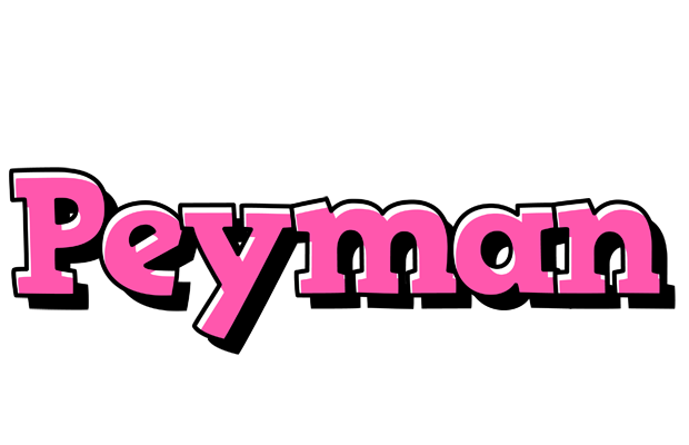Peyman girlish logo