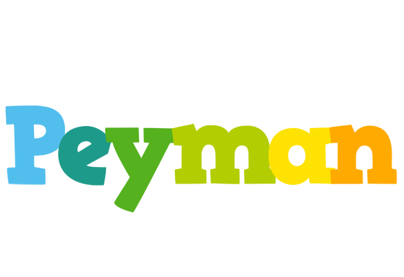 Peyman rainbows logo