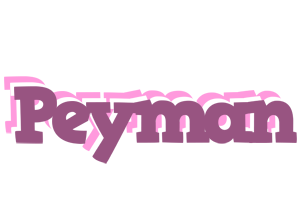 Peyman relaxing logo