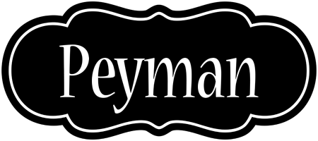 Peyman welcome logo