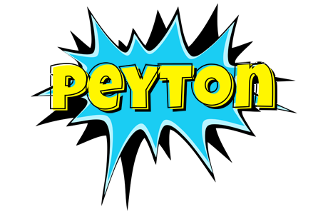 Peyton amazing logo