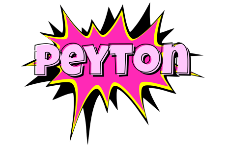 Peyton badabing logo