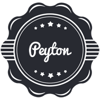 Peyton badge logo