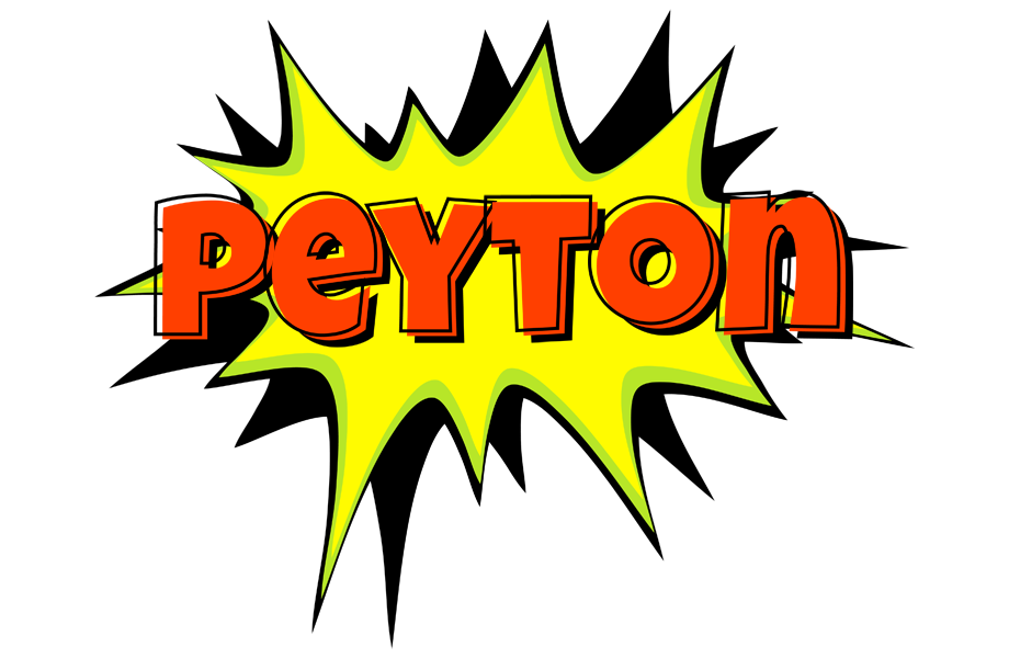 Peyton bigfoot logo