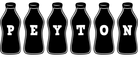 Peyton bottle logo