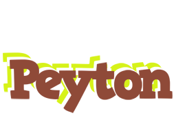 Peyton caffeebar logo