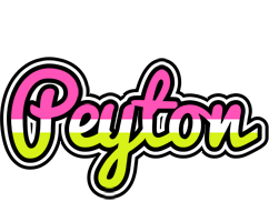 Peyton candies logo