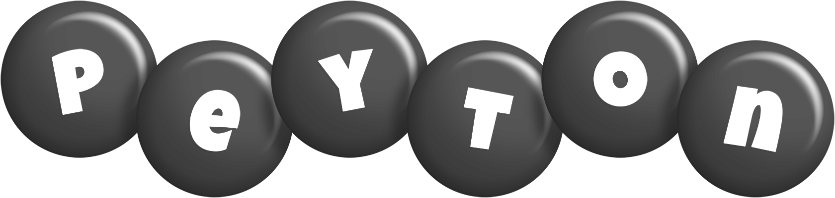 Peyton candy-black logo