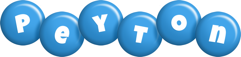 Peyton candy-blue logo