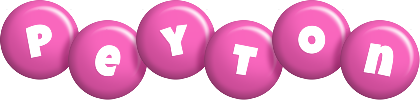 Peyton candy-pink logo