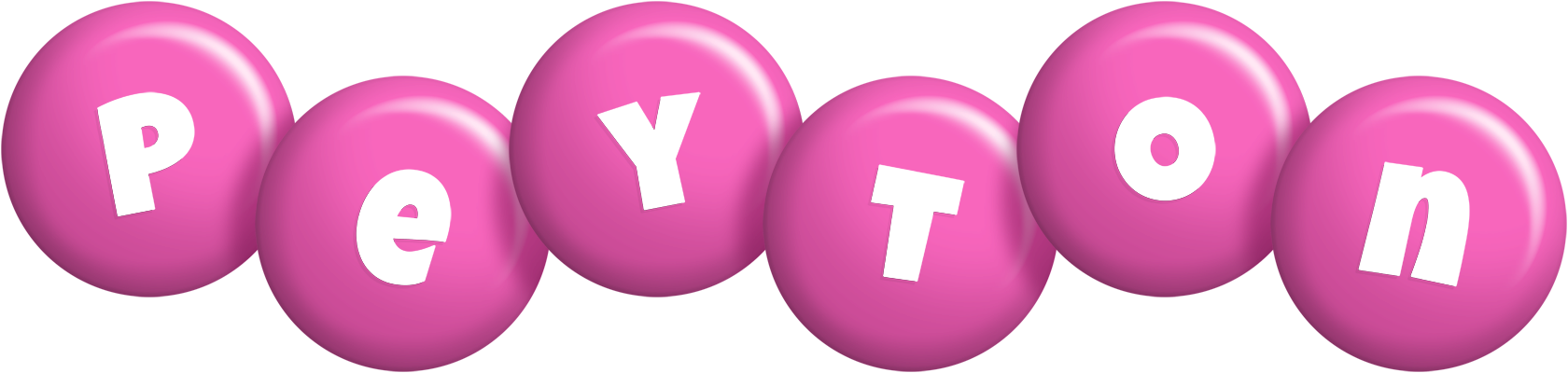 Peyton candy-pink logo