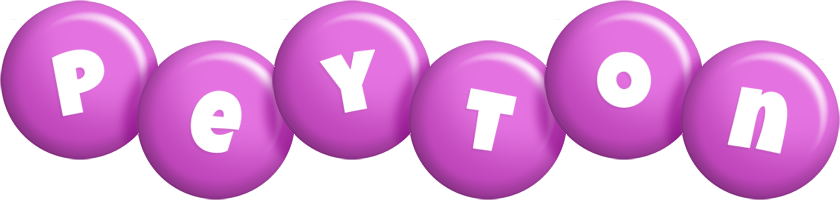 Peyton candy-purple logo
