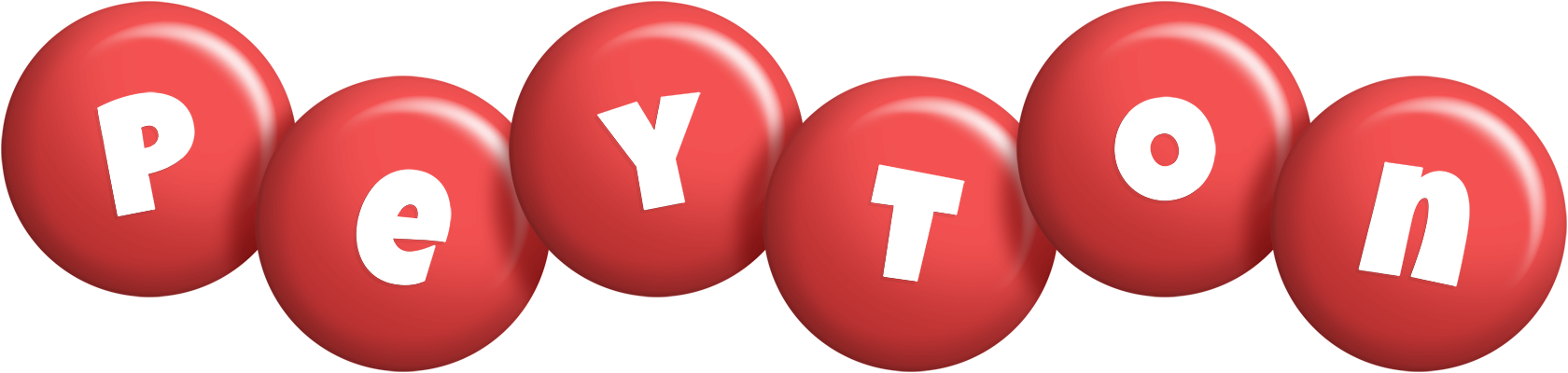 Peyton candy-red logo