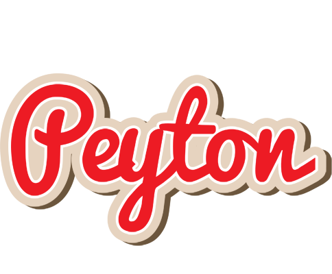 Peyton chocolate logo