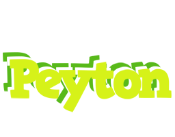 Peyton citrus logo