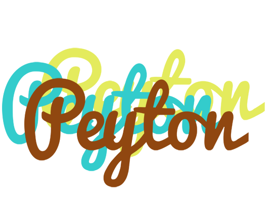 Peyton cupcake logo