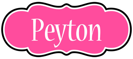 Peyton invitation logo