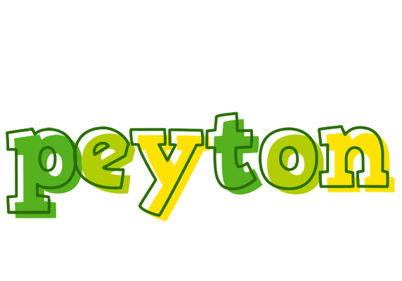 Peyton juice logo