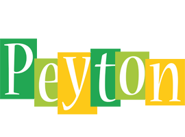 Peyton lemonade logo