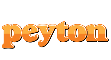 Peyton orange logo