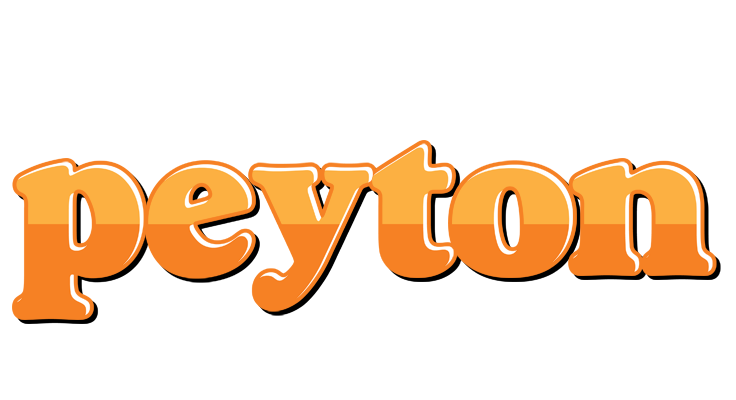 Peyton orange logo