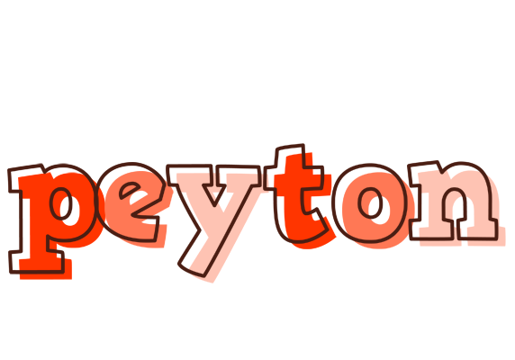 Peyton paint logo