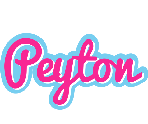 Peyton popstar logo