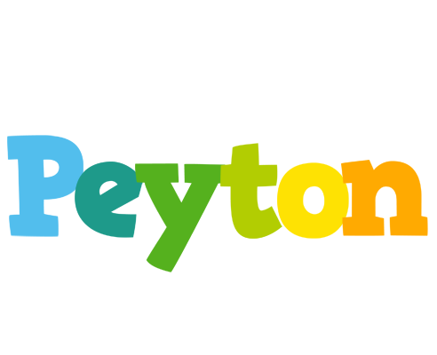 Peyton rainbows logo