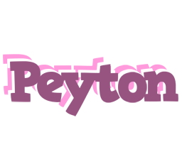 Peyton relaxing logo