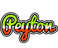 Peyton superfun logo