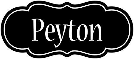 Peyton welcome logo