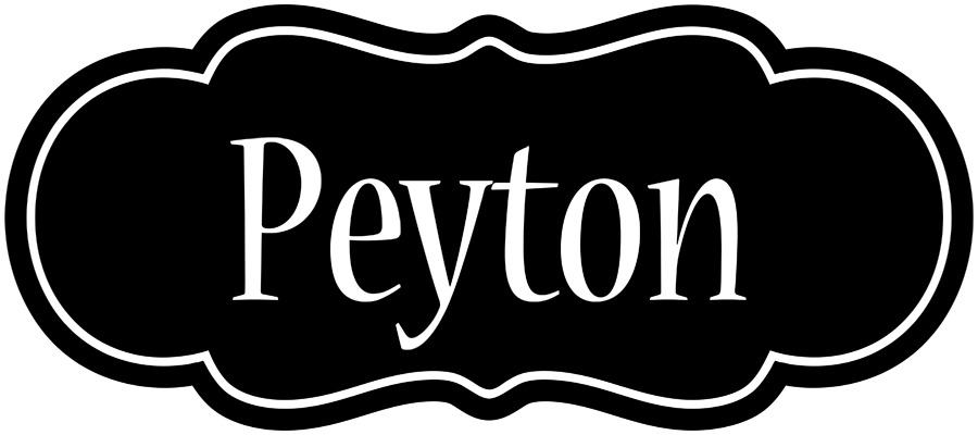 Peyton welcome logo