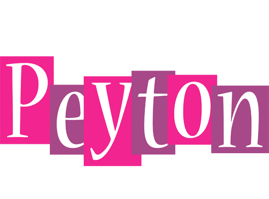 Peyton whine logo