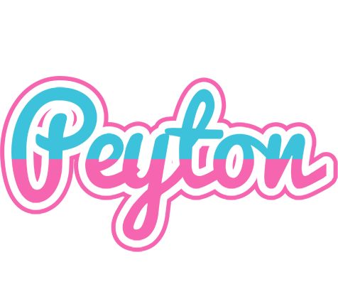 Peyton woman logo