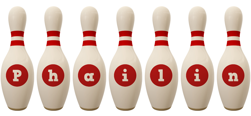 Phailin bowling-pin logo