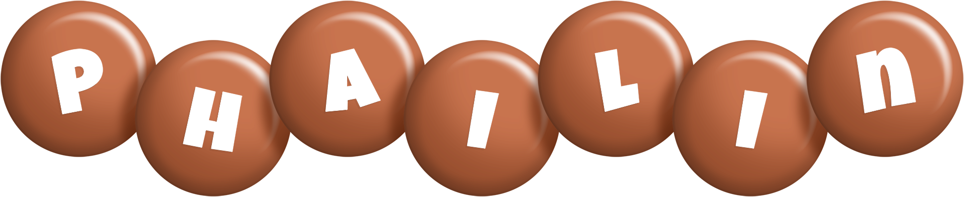 Phailin candy-brown logo