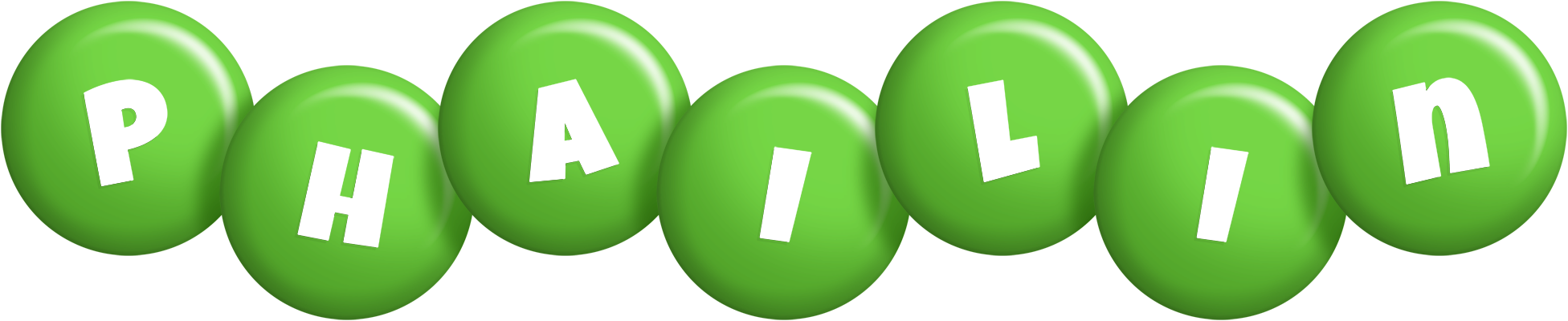 Phailin candy-green logo