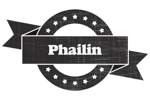 Phailin grunge logo